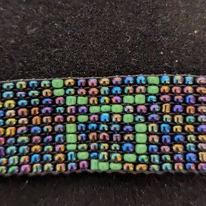 Black/Green Taurus Bracelet